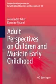 Cover von Adult Perspectives on Children and Music in Early Childhood