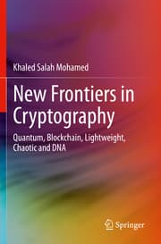 Cover von New Frontiers in Cryptography