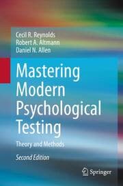 Cover von Mastering Modern Psychological Testing