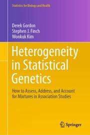 Cover von Heterogeneity in Statistical Genetics