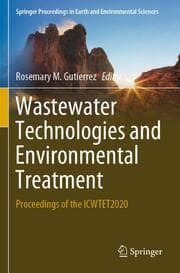 Cover von Wastewater Technologies and Environmental Treatment