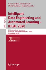 Cover von Intelligent Data Engineering and Automated Learning - IDEAL 2020