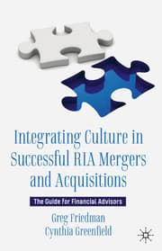 Cover von Integrating Culture in Successful RIA Mergers and Acquisitions