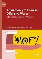 Cover von An Anatomy of Chinese Offensive Words