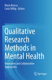Cover von Qualitative Research Methods in Mental Health
