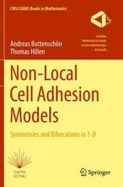 Cover von Non-Local Cell Adhesion Models