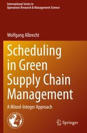 Cover von Scheduling in Green Supply Chain Management