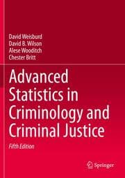 Cover von Advanced Statistics in Criminology and Criminal Justice