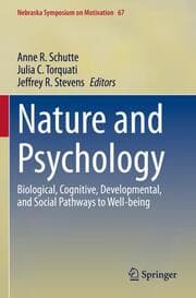 Cover von Nature and Psychology