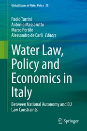 Cover von Water Law, Policy and Economics in Italy