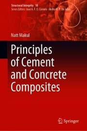 Cover von Principles of Cement and Concrete Composites