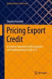 Cover von Pricing Export Credit