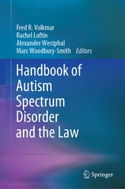 Cover von Handbook of Autism Spectrum Disorder and the Law