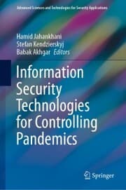 Cover von Information Security Technologies for Controlling Pandemics