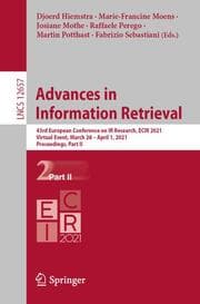 Cover von Advances in Information Retrieval