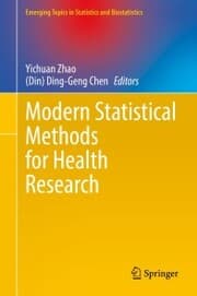 Cover von Modern Statistical Methods for Health Research
