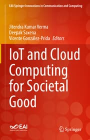 Cover von IoT and Cloud Computing for Societal Good