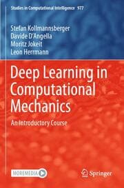 Cover von Deep Learning in Computational Mechanics
