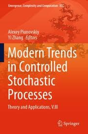 Cover von Modern Trends in Controlled Stochastic Processes: