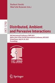 Cover von Distributed, Ambient and Pervasive Interactions