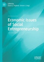 Cover von Economic Issues of Social Entrepreneurship