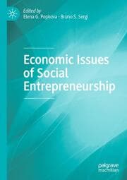 Cover von Economic Issues of Social Entrepreneurship