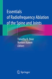 Cover von Essentials of Radiofrequency Ablation of the Spine and Joints