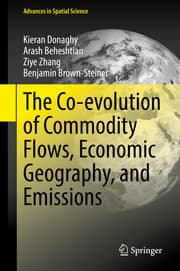 Cover von The Co-evolution of Commodity Flows, Economic Geography, and Emissions