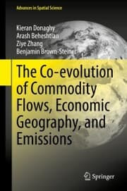 Cover von The Co-evolution of Commodity Flows, Economic Geography, and Emissions