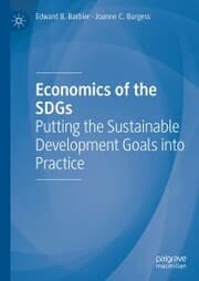 Cover von Economics of the SDGs