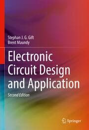 Cover von Electronic Circuit Design and Application