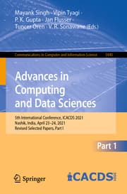 Cover von Advances in Computing and Data Sciences
