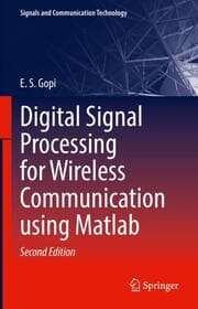 Cover von Digital Signal Processing for Wireless Communication using Matlab