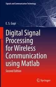 Cover von Digital Signal Processing for Wireless Communication using Matlab