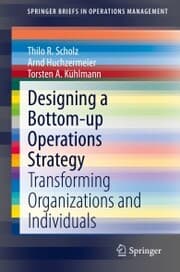 Cover von Designing a Bottom-up Operations Strategy
