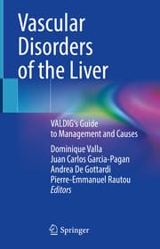 Cover von Vascular Disorders of the Liver