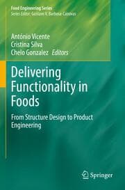 Cover von Delivering Functionality in Foods