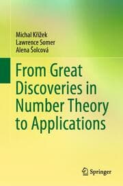 Cover von From Great Discoveries in Number Theory to Applications