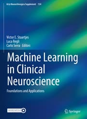 Cover von Machine Learning in Clinical Neuroscience