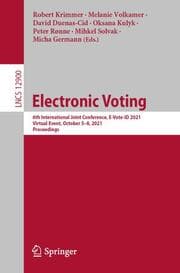 Cover von Electronic Voting