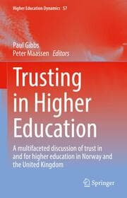 Cover von Trusting in Higher Education