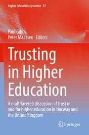 Cover von Trusting in Higher Education