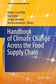 Cover von Handbook of Climate Change Across the Food Supply Chain