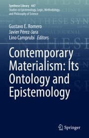 Cover von Contemporary Materialism: Its Ontology and Epistemology