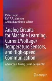 Cover von Analog Circuits for Machine Learning, Current/Voltage/Temperature Sensors, and High-speed Communication