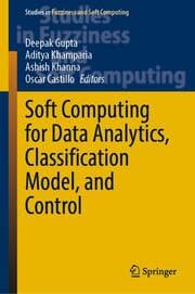 Cover von Soft Computing for Data Analytics, Classification Model, and Control