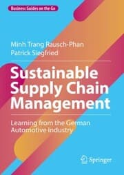 Cover von Sustainable Supply Chain Management