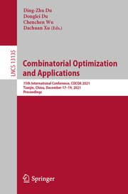 Cover von Combinatorial Optimization and Applications