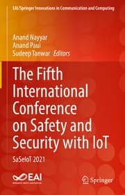 Cover von The Fifth International Conference on Safety and Security with IoT
