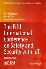 Cover von The Fifth International Conference on Safety and Security with IoT